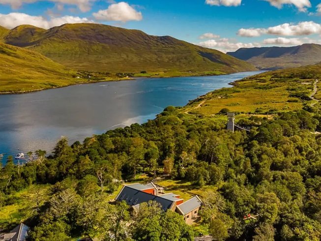 a lake view in Connemara